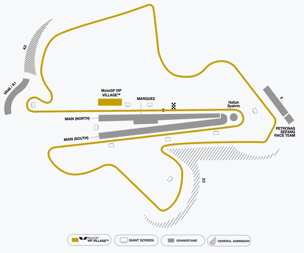 Malaysian MotoGP Tickets 2024 Sepang MotoGP Tickets Grandstand Tickets